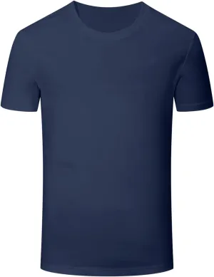Men's Quick Dry T-Shirt Summer Casual Short Sleeve Crewneck Tee Tops Running Gym Active Performance Shirts