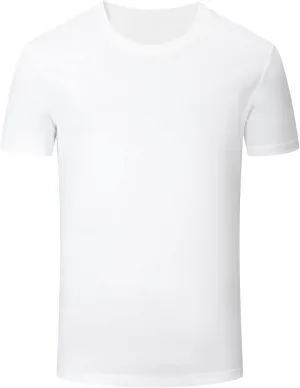 Men's Quick Dry T-Shirt Summer Casual Short Sleeve Crewneck Tee Tops Running Gym Active Performance Shirts