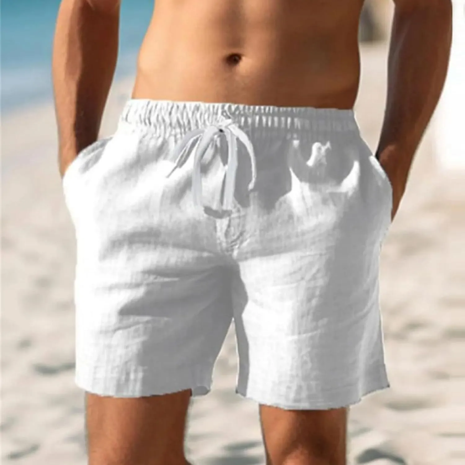 Men's Shorts Golf Shorts Men Ripstop Summer Outdoor Water Resistant Camping Wide Leg Beach Quick Dry Vacation