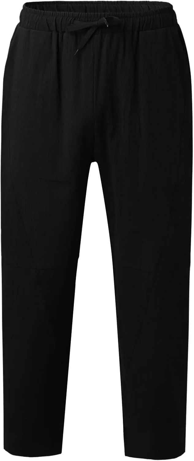Mens Sweatpants with Pockets Big and Tall Sport Training Tapered Sweatpants Men's Sweatpants Sweatpants Truck Fleece