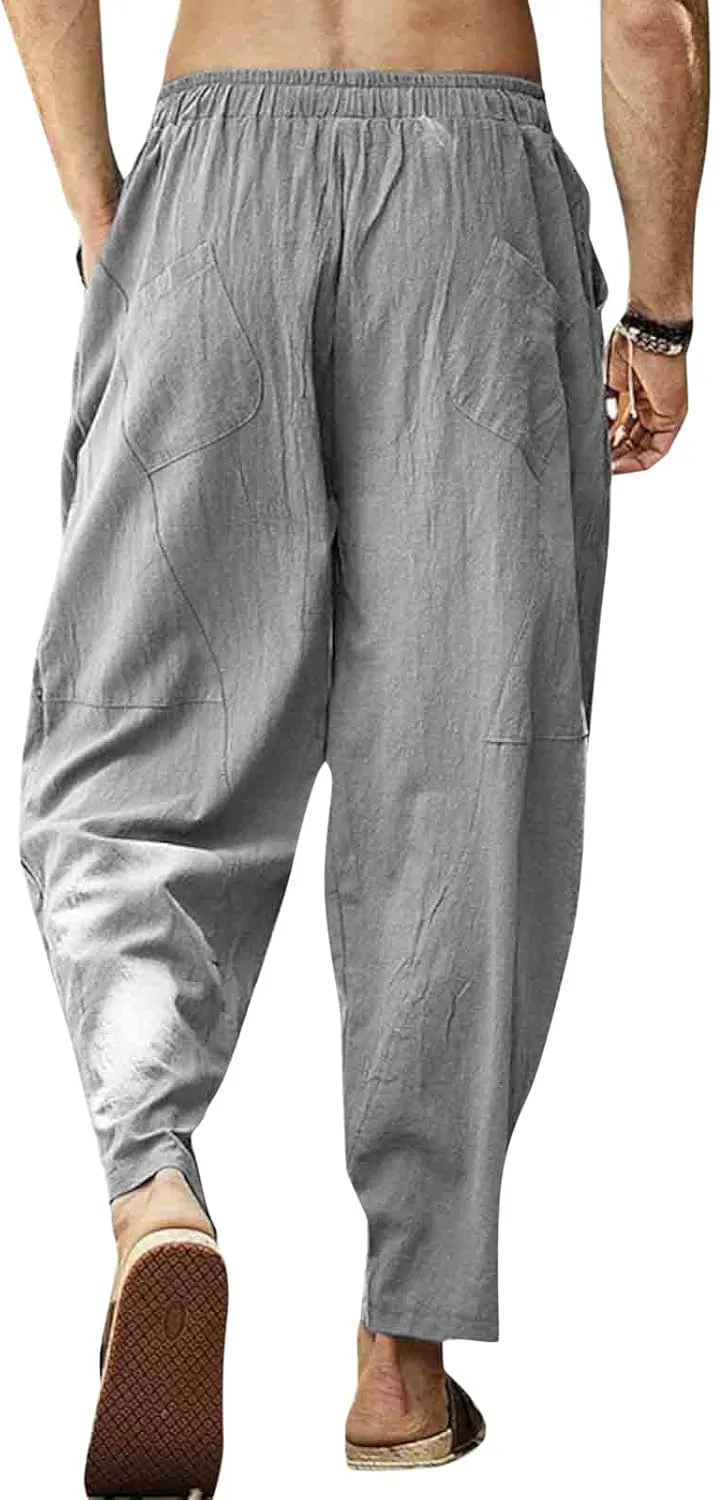 Mens Sweatpants with Pockets Big and Tall Sport Training Tapered Sweatpants Men's Sweatpants Sweatpants Truck Fleece