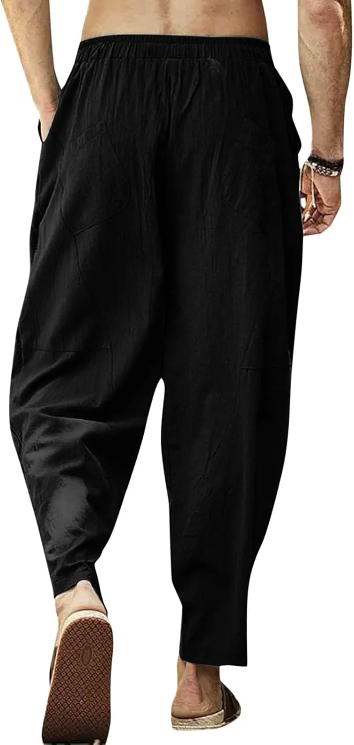 Mens Sweatpants with Pockets Big and Tall Sport Training Tapered Sweatpants Men's Sweatpants Sweatpants Truck Fleece