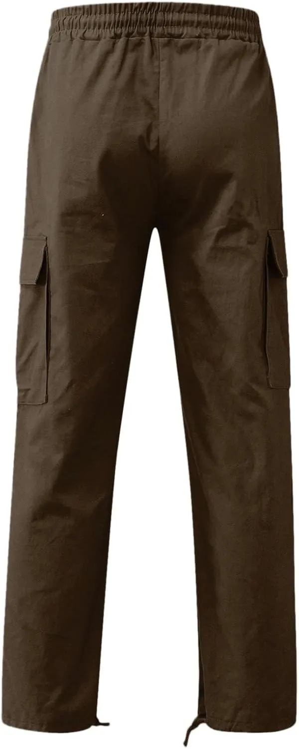 Mens Sweatpants with Pockets Sweatpants Thicken Active Jogging Workout Trousers Casual Cargo Pants Sweatpants for Men