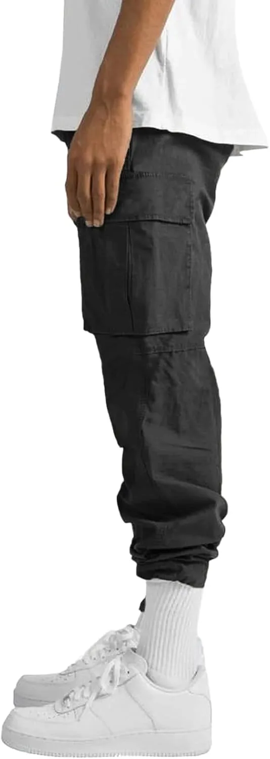 Mens Sweatpants with Pockets Sweatpants Thicken Active Jogging Workout Trousers Casual Cargo Pants Sweatpants for Men