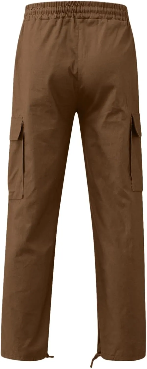 Mens Sweatpants with Pockets Sweatpants Thicken Active Jogging Workout Trousers Casual Cargo Pants Sweatpants for Men