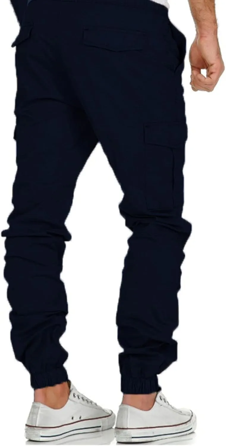 Mens Sweatpants with Pockets Tactical Pants Rip-Stop Hiking Pants Sweatpants Men Men's Sweatpants Overalls Drawstring