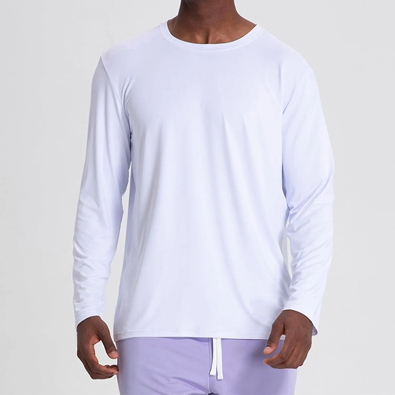 Men's UPF 50  Sun Protection UV SPF Shirts Long Sleeve Rash Guard Running Quick Dry T-Shirt Outdoor Lightweight Tops