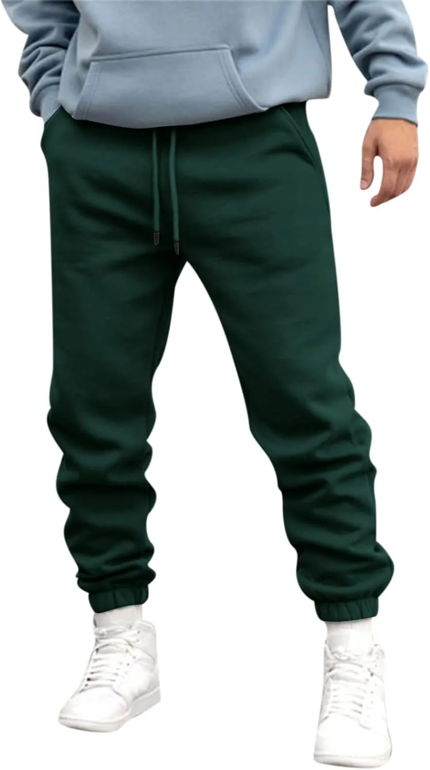 Mens Workout Cargo Sweatpants Slim Joggers Workout Pants for Running Sweatpants Hiking Mens Sweatpants Casual Cotton