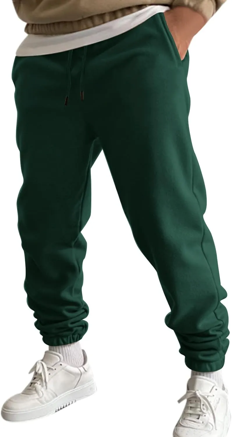 Mens Workout Cargo Sweatpants Slim Joggers Workout Pants for Running Sweatpants Hiking Mens Sweatpants Casual Cotton