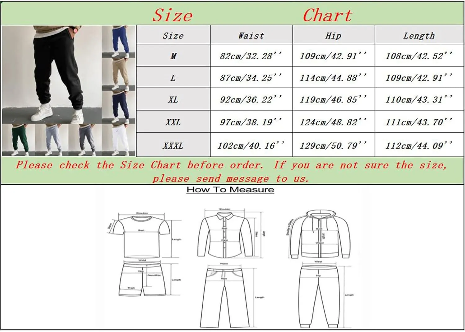 Mens Workout Cargo Sweatpants Slim Joggers Workout Pants for Running Sweatpants Hiking Mens Sweatpants Casual Cotton