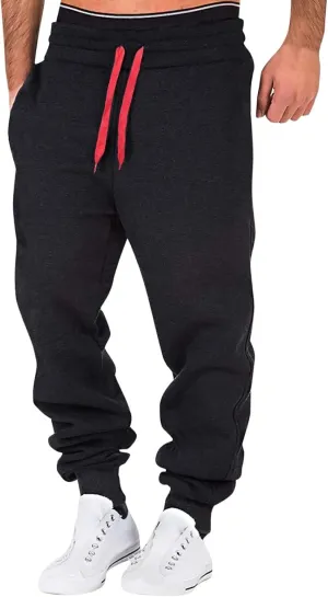Mens Workout Cargo Sweatpants Sweatpants for Men with Pockets Mens Casual Joggers Sweatpants Sweatpants for Men Sweat