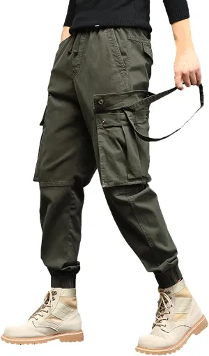 Mens Workout Cargo Sweatpants Sweatpants Long Pants Workout Trousers Men's Fleece Sweatpants Cotton Soft Sherpa Lined