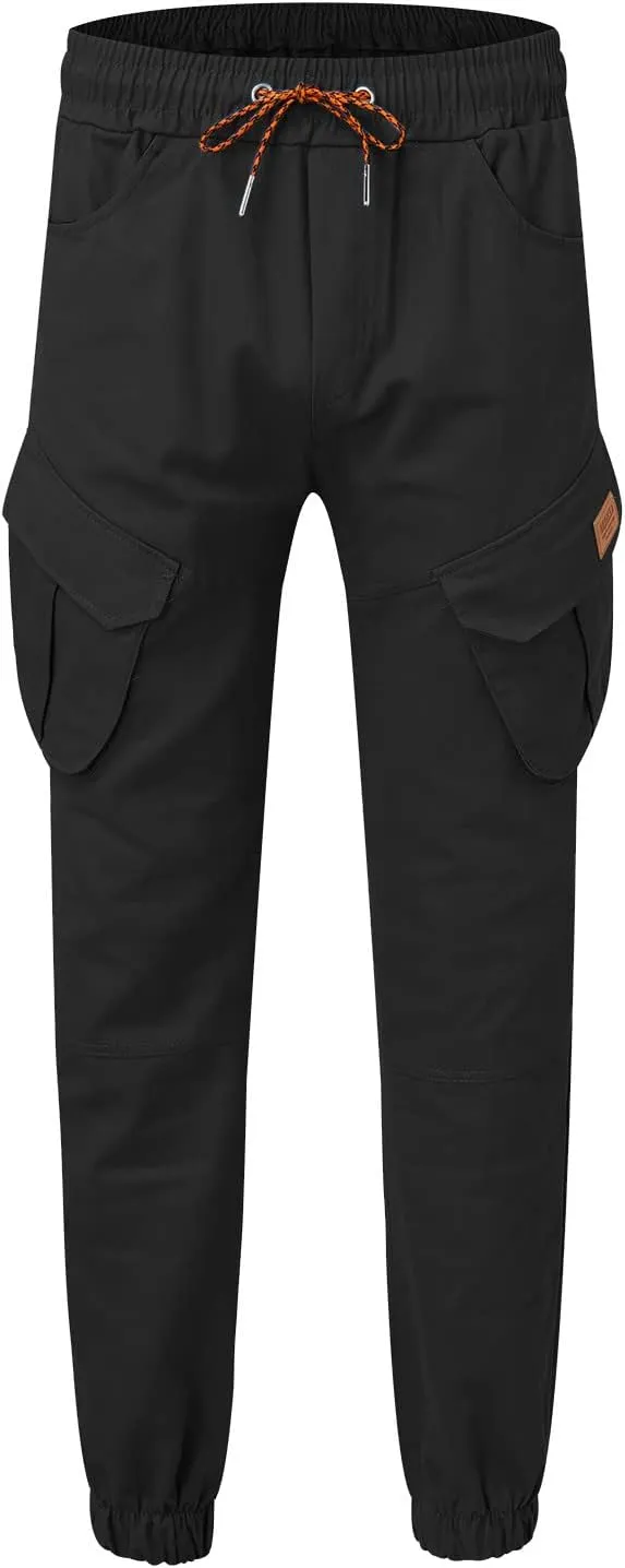 Mens Workout Cargo Sweatpants Sweatpants with Pockets for Workout Jogging Running Men's Heavyweight Sweatpants Fleece