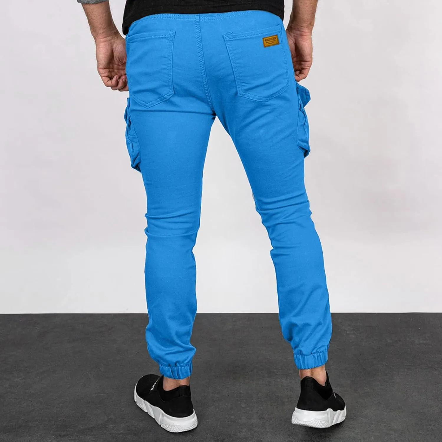 Mens Workout Cargo Sweatpants Sweatpants with Pockets for Workout Jogging Running Men's Heavyweight Sweatpants Fleece
