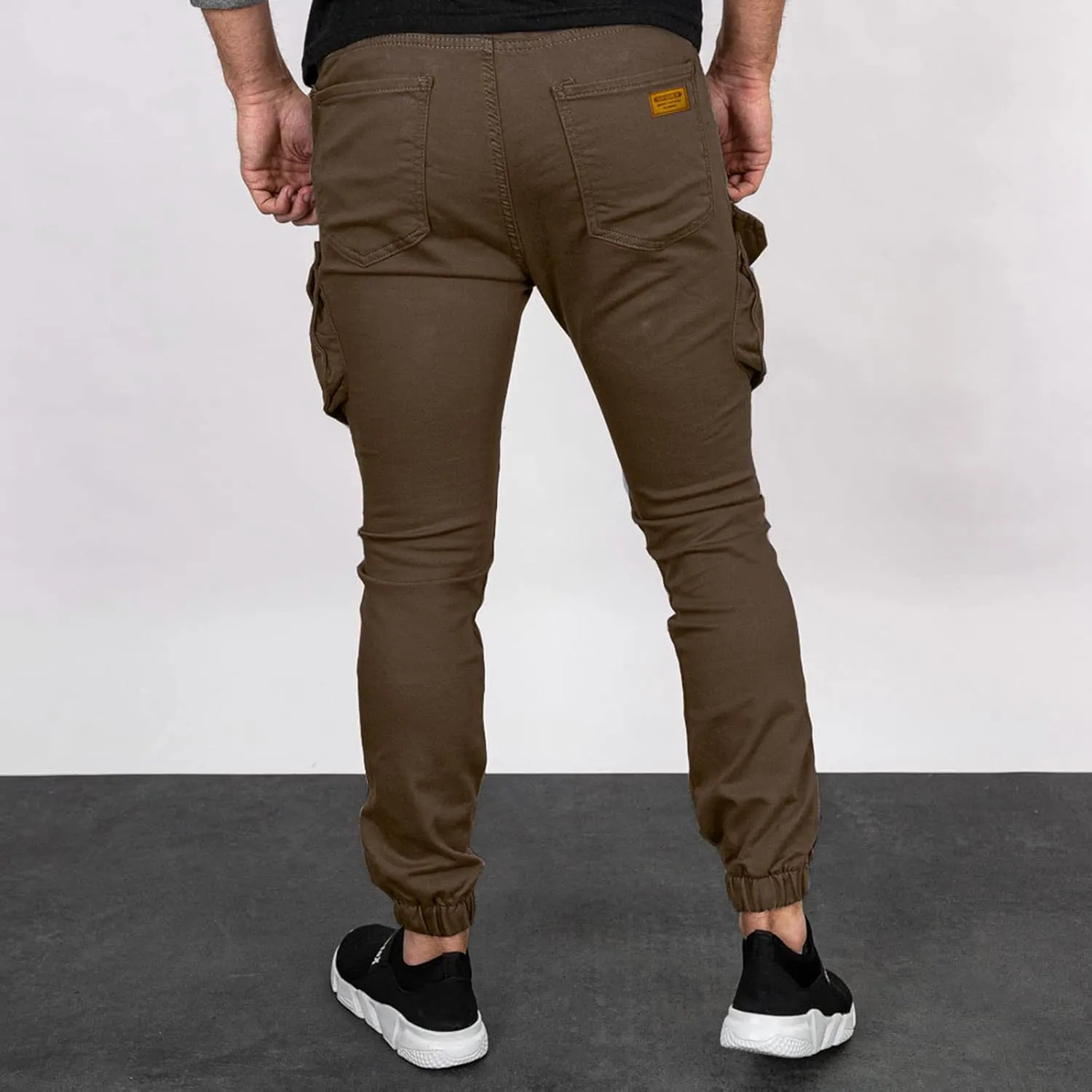 Mens Workout Cargo Sweatpants Sweatpants with Pockets for Workout Jogging Running Men's Heavyweight Sweatpants Fleece