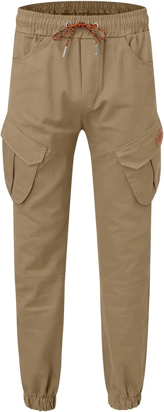 Mens Workout Cargo Sweatpants Sweatpants with Pockets for Workout Jogging Running Men's Heavyweight Sweatpants Fleece
