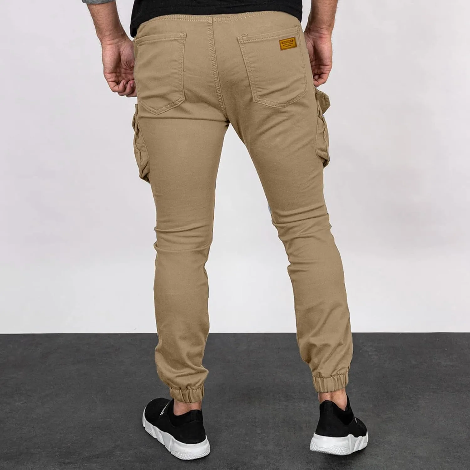 Mens Workout Cargo Sweatpants Sweatpants with Pockets for Workout Jogging Running Men's Heavyweight Sweatpants Fleece