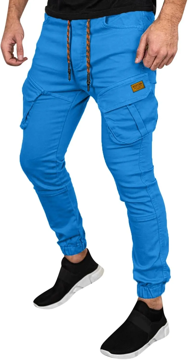 Mens Workout Cargo Sweatpants Sweatpants with Pockets for Workout Jogging Running Men's Heavyweight Sweatpants Fleece