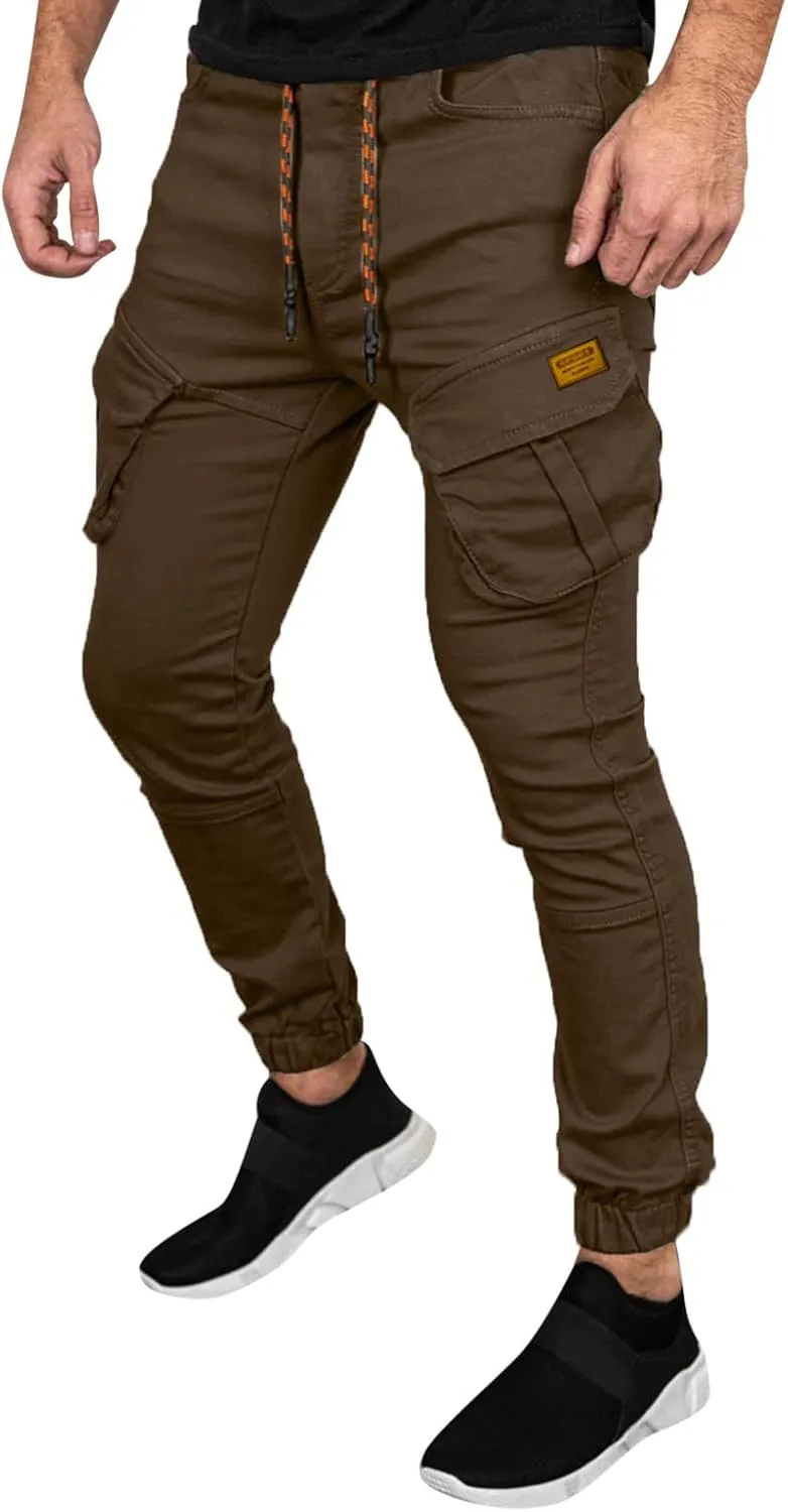 Mens Workout Cargo Sweatpants Sweatpants with Pockets for Workout Jogging Running Men's Heavyweight Sweatpants Fleece