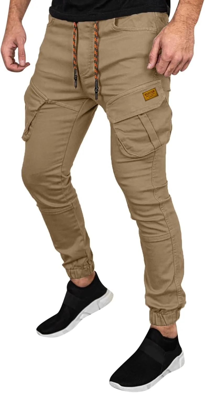 Mens Workout Cargo Sweatpants Sweatpants with Pockets for Workout Jogging Running Men's Heavyweight Sweatpants Fleece