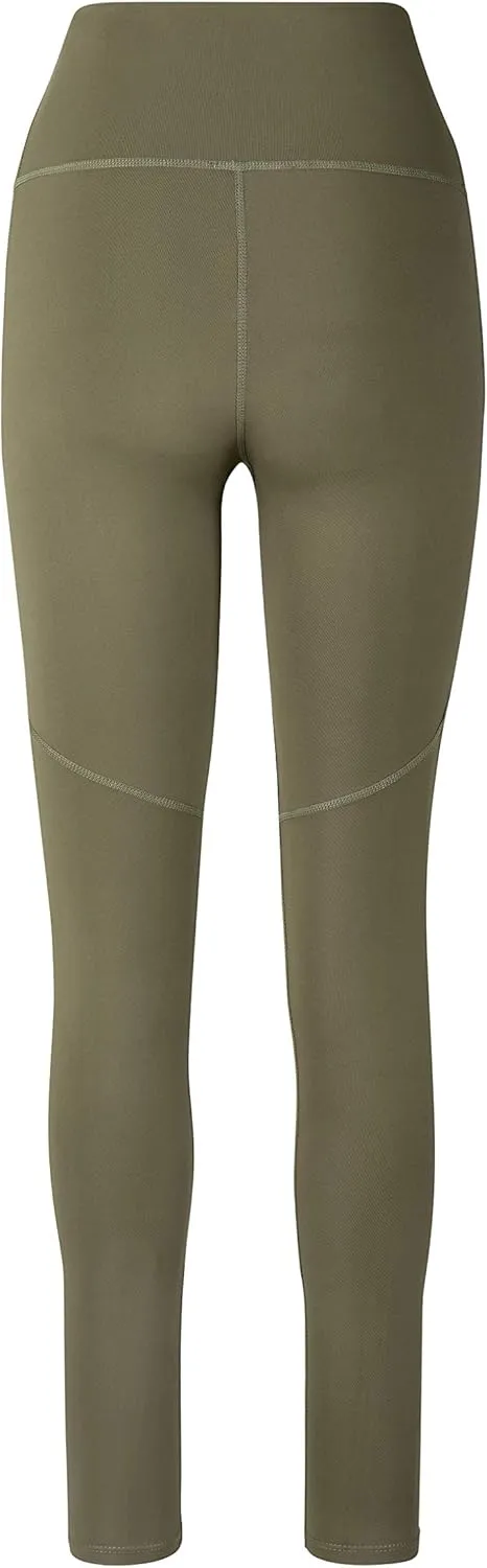 Mizuno womens High-Waisted Compression Leggings with Pockets