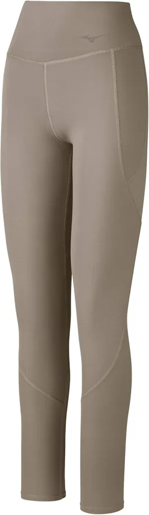 Mizuno womens High-Waisted Compression Leggings with Pockets