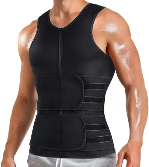 Neoprene Abdominal Band Vest for Belly Training Fitness Sweating
