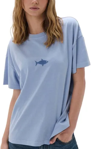 Oversized Graphic Tees Women Y2k Short Sleeve Baggy Vintage T Shirts Teen Girls Aesthetic Tops Coastal Summer