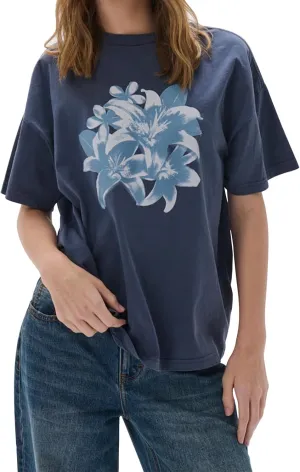 Oversized Graphic Tees Women Y2k Short Sleeve Baggy Vintage T Shirts Teen Girls Aesthetic Tops Coastal Summer