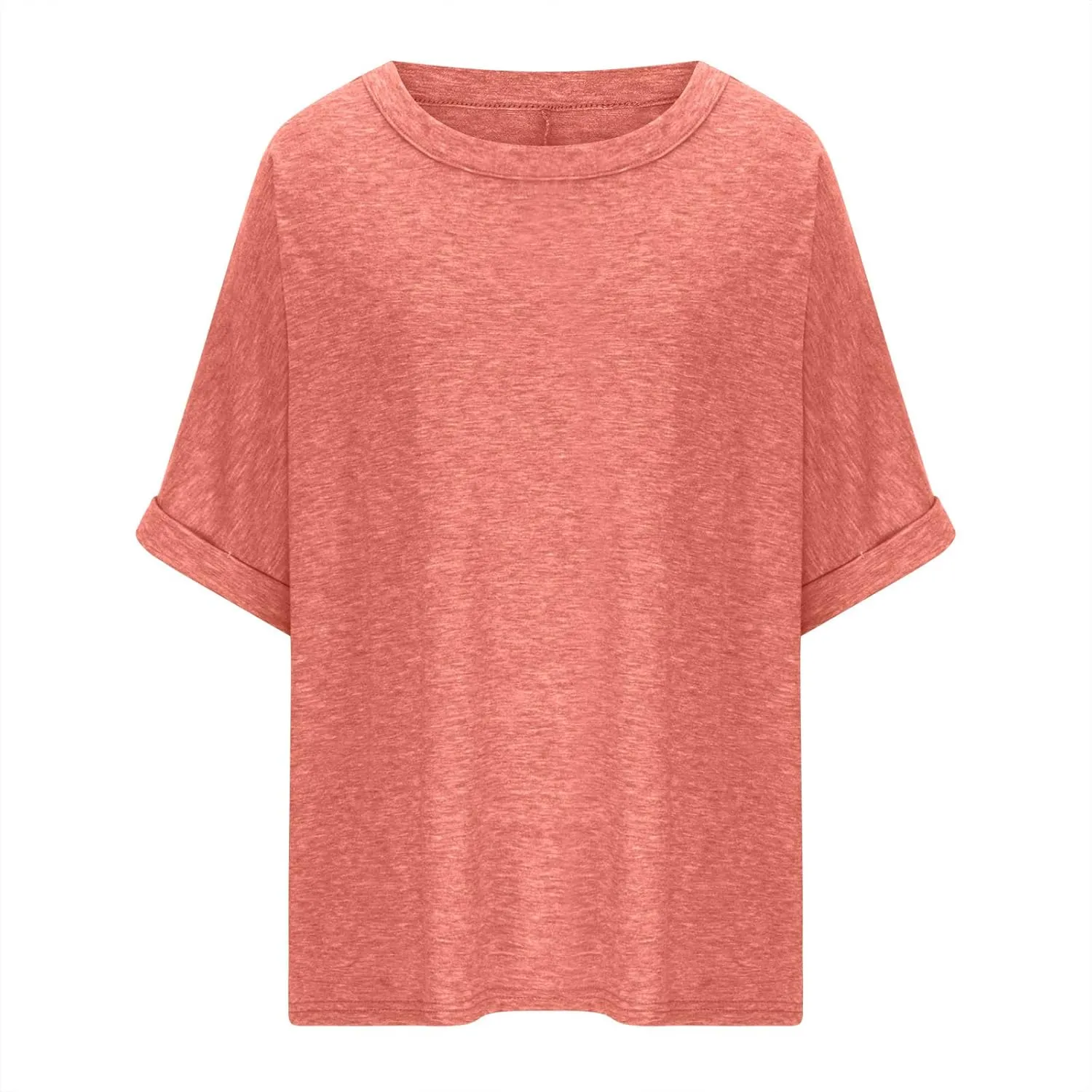 Oversized Tshirts Shirts for Women Loose Fit Workout Tops Casual Summer 2025 Trendy Plaid Tees Shirt