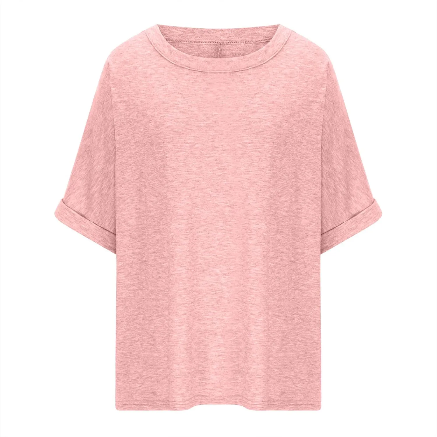 Oversized Tshirts Shirts for Women Loose Fit Workout Tops Casual Summer 2025 Trendy Plaid Tees Shirt