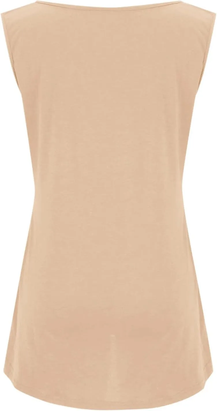 Plus Size Tops for Women Loose Fit Tank Top Summer Casual Scoop Neck Trendy Sleeveless Shirts Fashion Flowy Blouse
