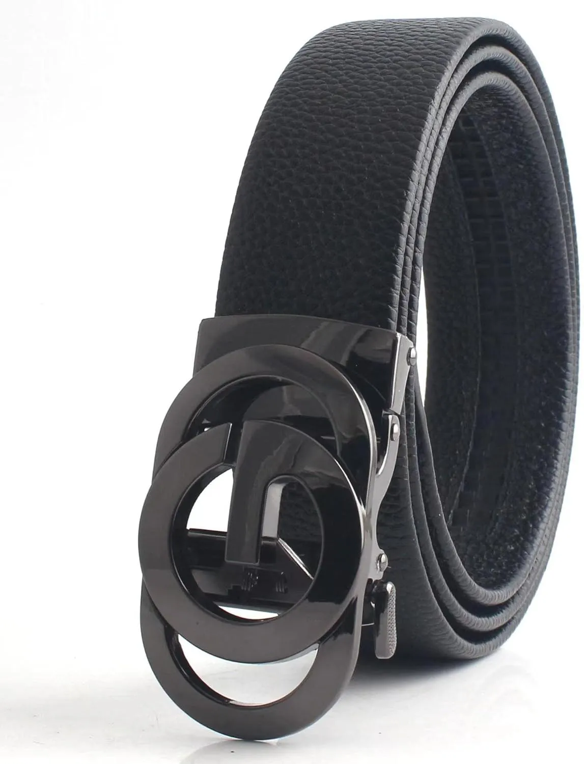 Ratchet Leather Belts for Men Trend Fashion Designer Belts for Dress,with Gift Box
