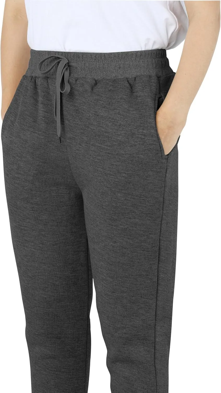 Resinta 4 Pack Boys' Athletic Sweatpants Fleece Active Sweatpants with Pockets Drawstring Jogger Sweatpants