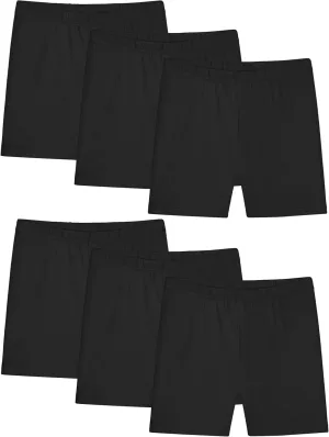 Ruisita Toddler Girls Biker Shorts Under Dress Safety Dance Cartwheel Shorts for Kids