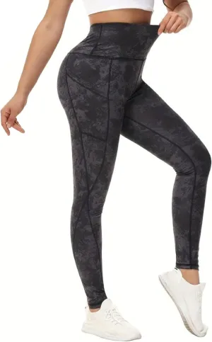 Stan Athletics- High Waist Compression Leggings for Women, Ladies Yoga Pants
