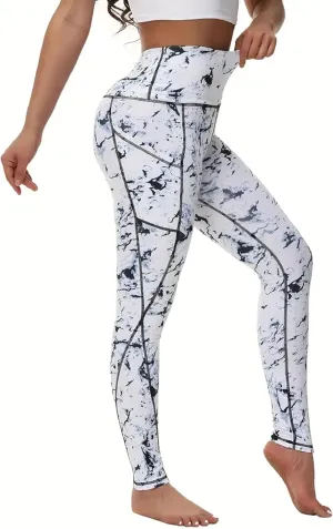 Stan Athletics- High Waist Compression Leggings for Women, Ladies Yoga Pants