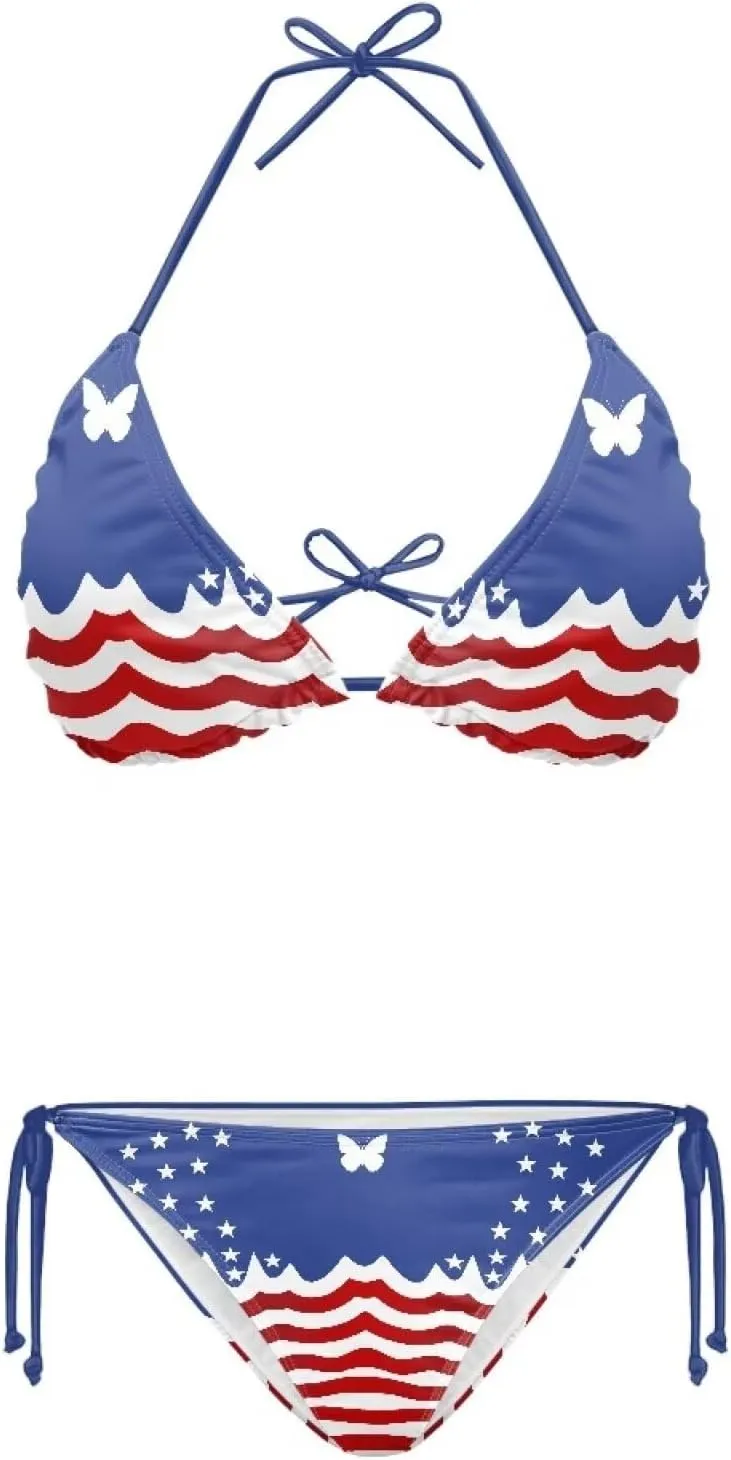 Swimsuits for Women High Waisted String Bikini Sets for Women XS-XXL