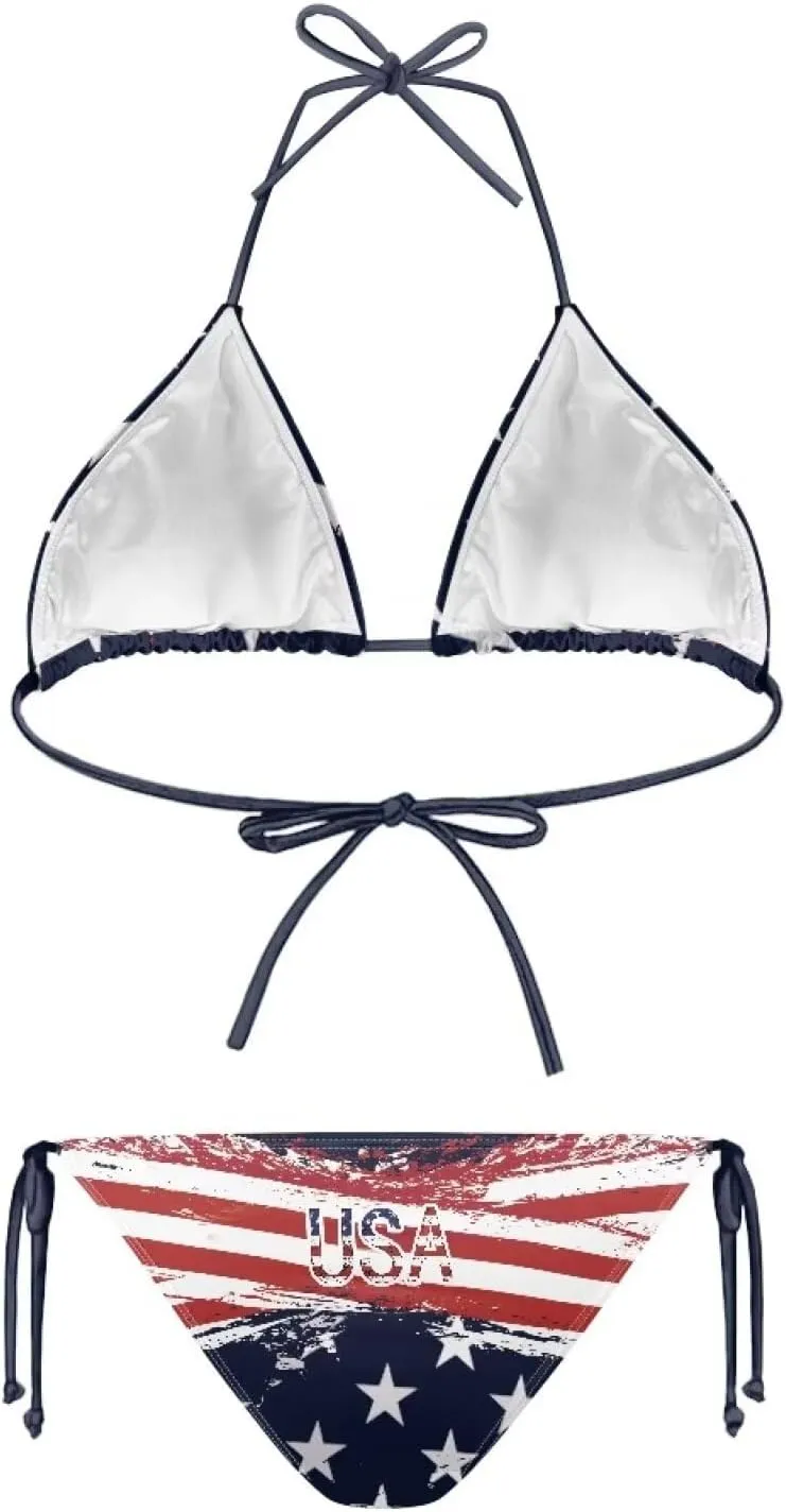 Swimsuits for Women High Waisted String Bikini Sets for Women XS-XXL