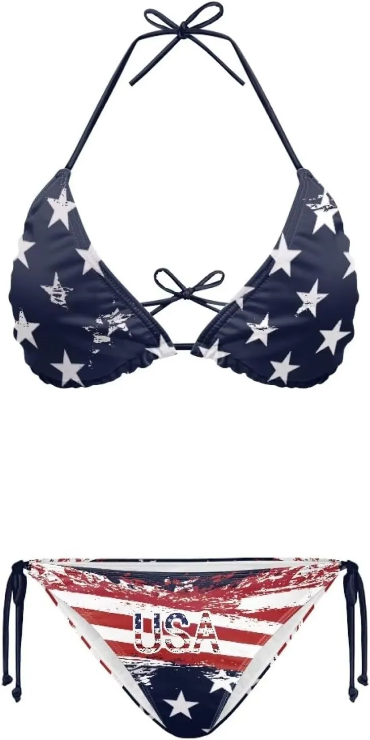 Swimsuits for Women High Waisted String Bikini Sets for Women XS-XXL