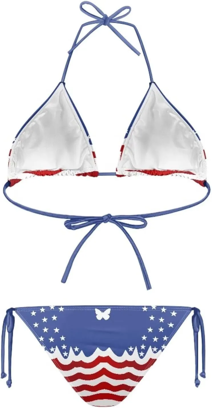Swimsuits for Women High Waisted String Bikini Sets for Women XS-XXL