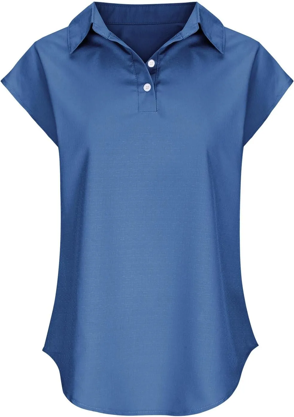 T Shirts for Women Summer Casual Short Sleeve Henley V Neck Button Up Tunic Fashion Loose Fit Tee Shirt Blouses