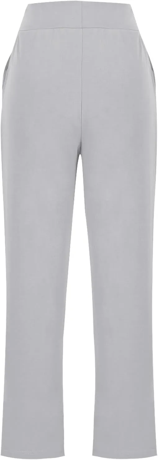 TANGNADE Womens Yoga Leggings High Waisted with Pockets Soft Pajama Pants Comfy Casual Lounge Workout Pants Trouser