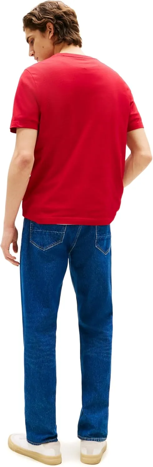 Tommy Hilfiger Men's Short Sleeve Cotton Graphic T-Shirts with Printed Logo, Also Available in Big & Tall