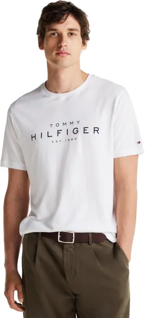Tommy Hilfiger Men's Short Sleeve Cotton Graphic T-Shirts with Printed Logo, Also Available in Big & Tall
