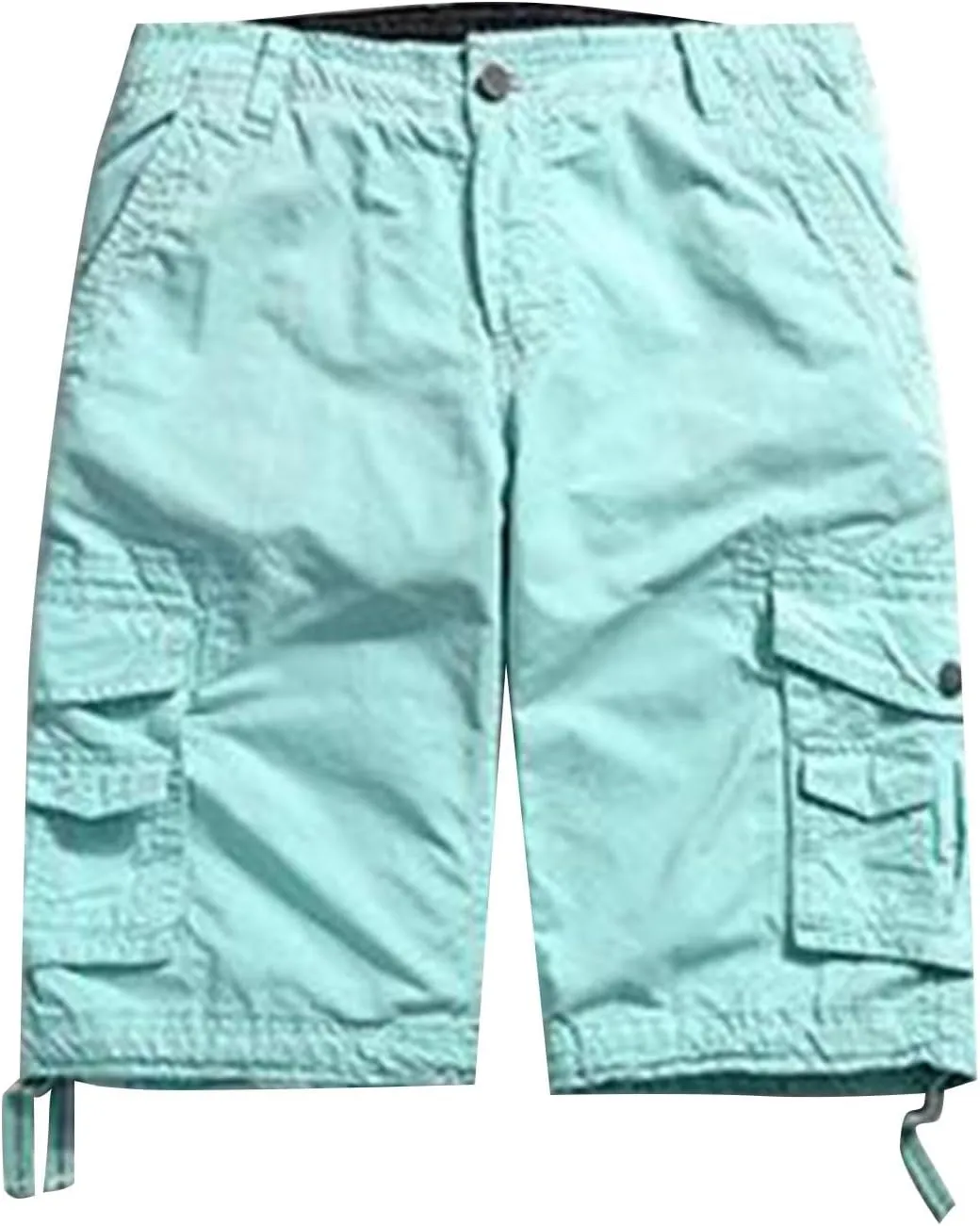 TUQIDEWU Mens Cargo Shorts, Tactical Shorts for Men Waterproof Breathable Hiking Fishing Short Pants with Pockets,not Belt