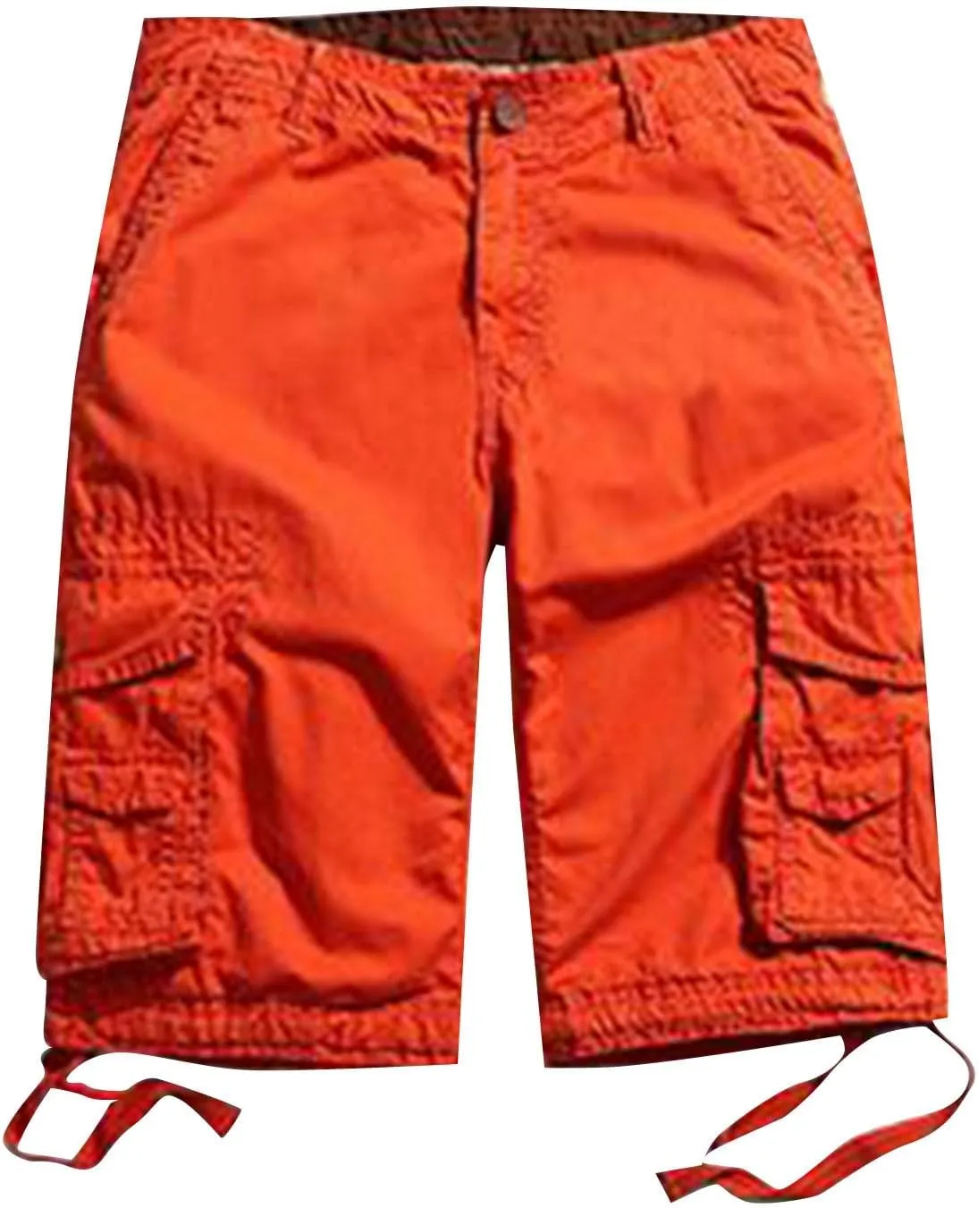 TUQIDEWU Mens Cargo Shorts, Tactical Shorts for Men Waterproof Breathable Hiking Fishing Short Pants with Pockets,not Belt