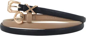Vince Camuto Womens 2 Pk Faux Leather Belts