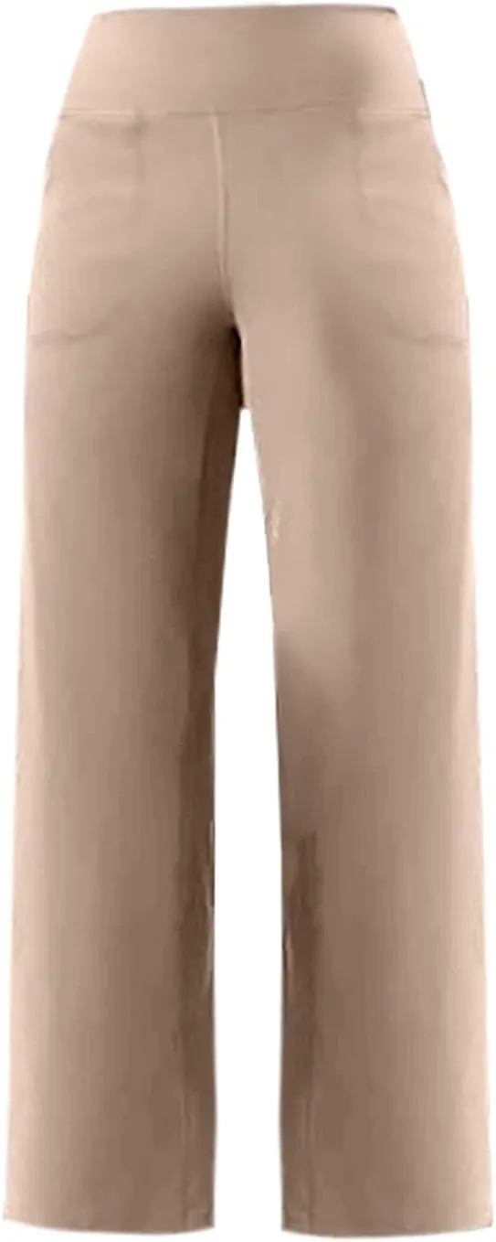 Wide Leg Yoga Pants for Women High Waist Straight Leg Trouser Stretch Lounge Pants Baggy Sweatpants with Pockets