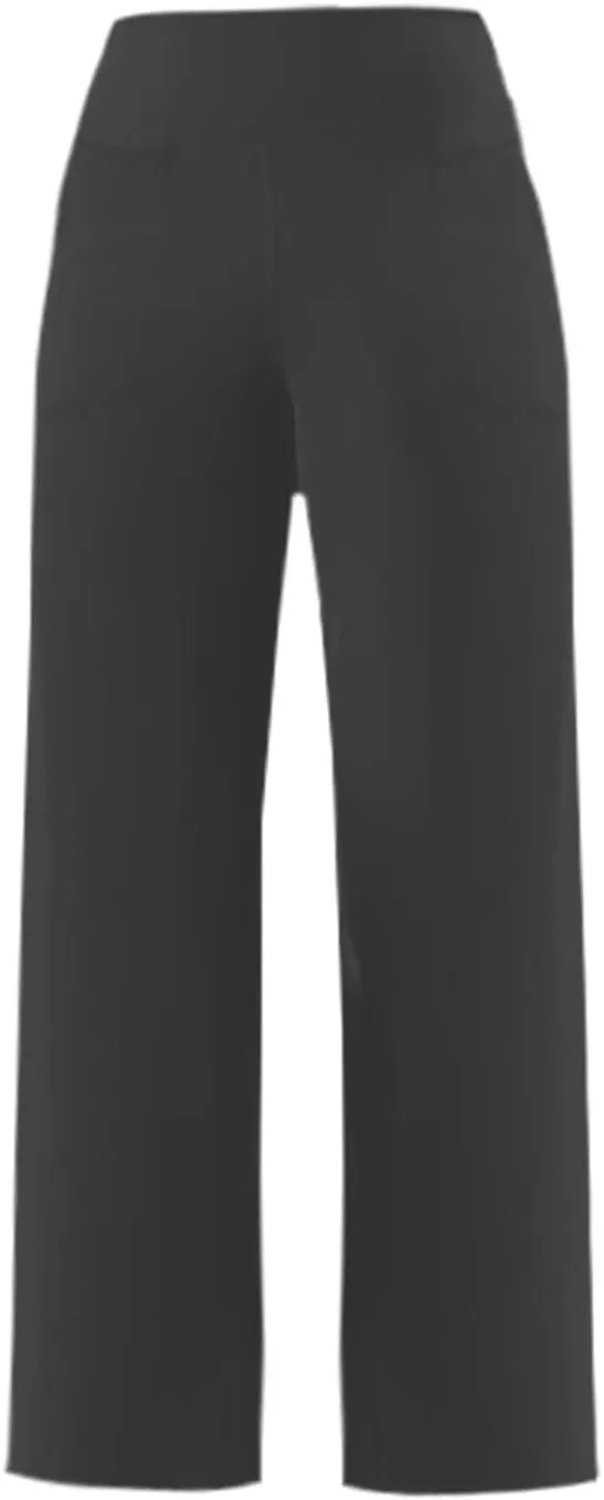 Wide Leg Yoga Pants for Women High Waist Straight Leg Trouser Stretch Lounge Pants Baggy Sweatpants with Pockets